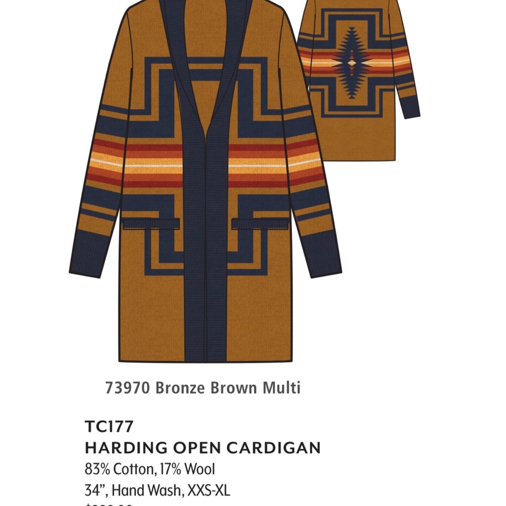 Pendleton Harding Open Cardigan - Picture 5 of 5